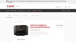 Promotions - Canon Malaysia