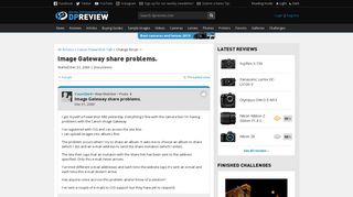 Image Gateway share problems.: Canon PowerShot Talk Forum: Digital ...