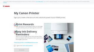 Print Rewards - My Canon Printer - Canon Europe