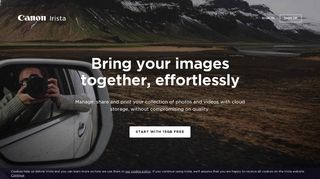 Canon Irista | Free Cloud Photo Storage