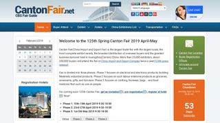 Canton Fair 2019 April, The 125th Canton Fair Spring China Import ...