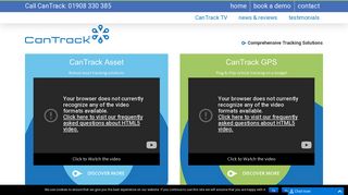 Login or Create an Account - CanTrack.com