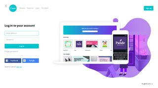 Log in - Collaborate & Create Amazing Graphic Design for Free