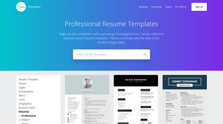 Customize 298+ Professional Resume templates online - Canva