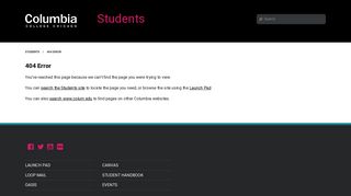 Moodle - Students - Columbia College Chicago