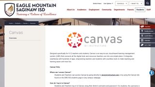 Canvas / Overview - emsisd.com