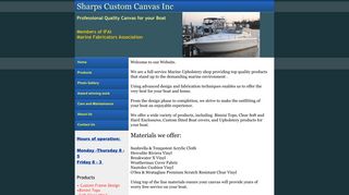 Custom Bimini Tops and frames, Sharps Custom Canvas,Inc ...