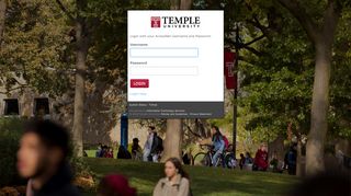Temple Canvas - Temple University