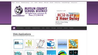 MCSD Web Apps - Mifflin County School District