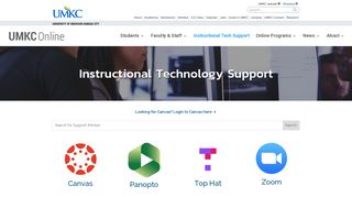 Instructional Tech Support - UMKC Online - University of Missouri ...