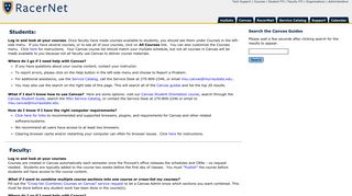 Search the Canvas Guides - RacerNet - Murray State University
