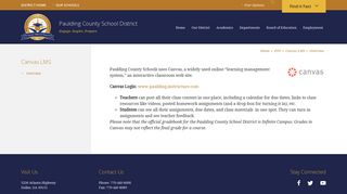Canvas LMS / Overview - Paulding County School District