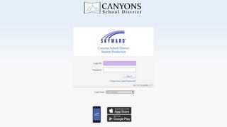 Login - Powered by Skyward - Canyons School District