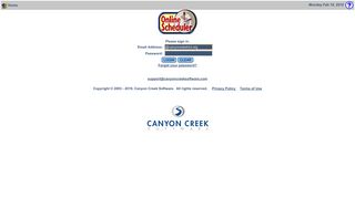Online Scheduler ™ - Teacher's Home Page - Canyon Creek Software