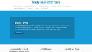 Simply Easier ACORD Forms