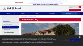 CAP National HQ | Civil Air Patrol National Headquarters