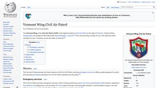 Vermont Wing Civil Air Patrol - Wikipedia
