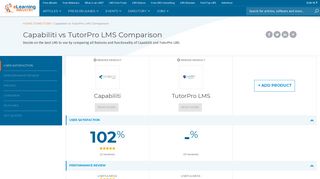 Capabiliti vs TutorPro LMS Comparison - eLearning Industry