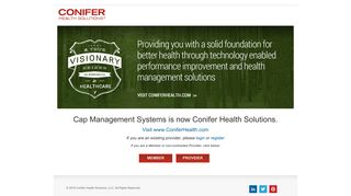 Cap CMS is now Conifer Health