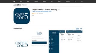 Cape Cod Five - Mobile Banking on the App Store - iTunes - Apple