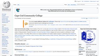 Cape Cod Community College - Wikipedia