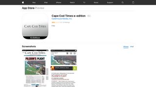 Cape Cod Times e-edition on the App Store - iTunes - Apple