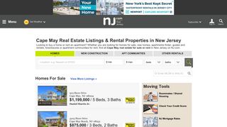 Cape May, NJ Real Estate / MLS Listings & Rental Properties - NJ.com