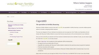 CapexMD | Wisconsin Fertility Institute
