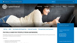 Online Payments - Capitol Federal