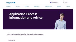 Application Process - Information and Advice - Capgemini