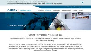 Travel and Meetings | Capita Travel and Events
