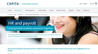 HR and payroll - Capita Local Public Services | Capita Local Public ...