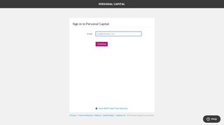 Secured Login to your Personal Capital Account | PersonalCapital.com