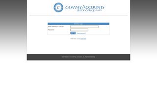 Capital Accounts Back Office