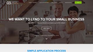 Unsecured Business Loans up to $1 Million from Capital Alliance