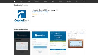 Capital Bank of New Jersey on the App Store - iTunes - Apple