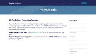 Merchants - Capital Bankcard
