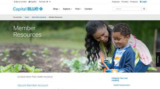 Member Resources - Capital Blue Cross