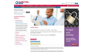 Credit Cards - Capital City Bank