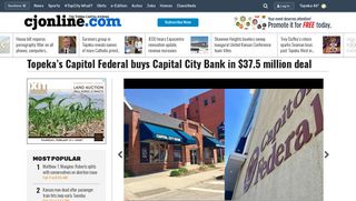 Topeka's Capitol Federal buys Capital City Bank in $37.5 million deal