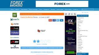 Capital City Markets Review – is capitalcitymarkets.com scam or good ...