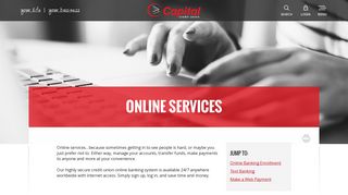 Credit Union Online | Capital Credit Union