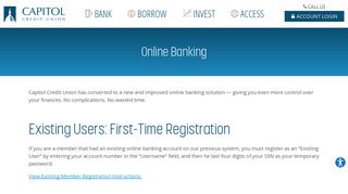 Online Banking | Capitol Credit Union | Austin, TX - Round Rock, TX ...