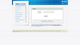 Tata Capital Limited Login
