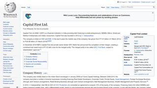 Capital First Ltd. - Wikipedia