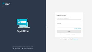 Capital Float - Login