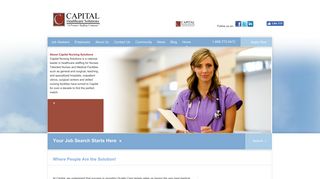Capital Healthcare Solutions: Where People Are the Solution!