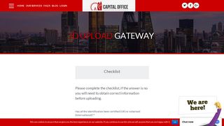 ID Upload Gateway | Capital Office
