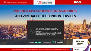 Capital Office: Virtual Office London Addresses From £7.70/month