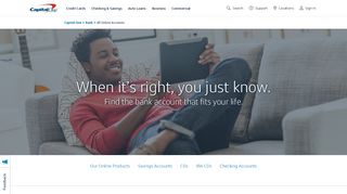 Compare and Open a Bank Account Online | Capital One